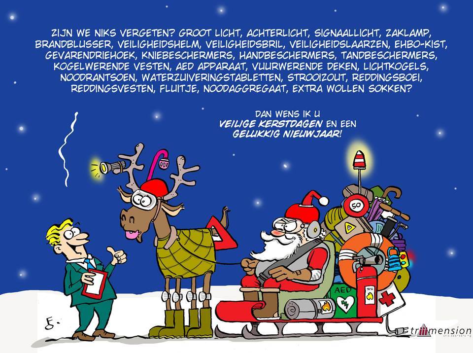 Kerstcartoon